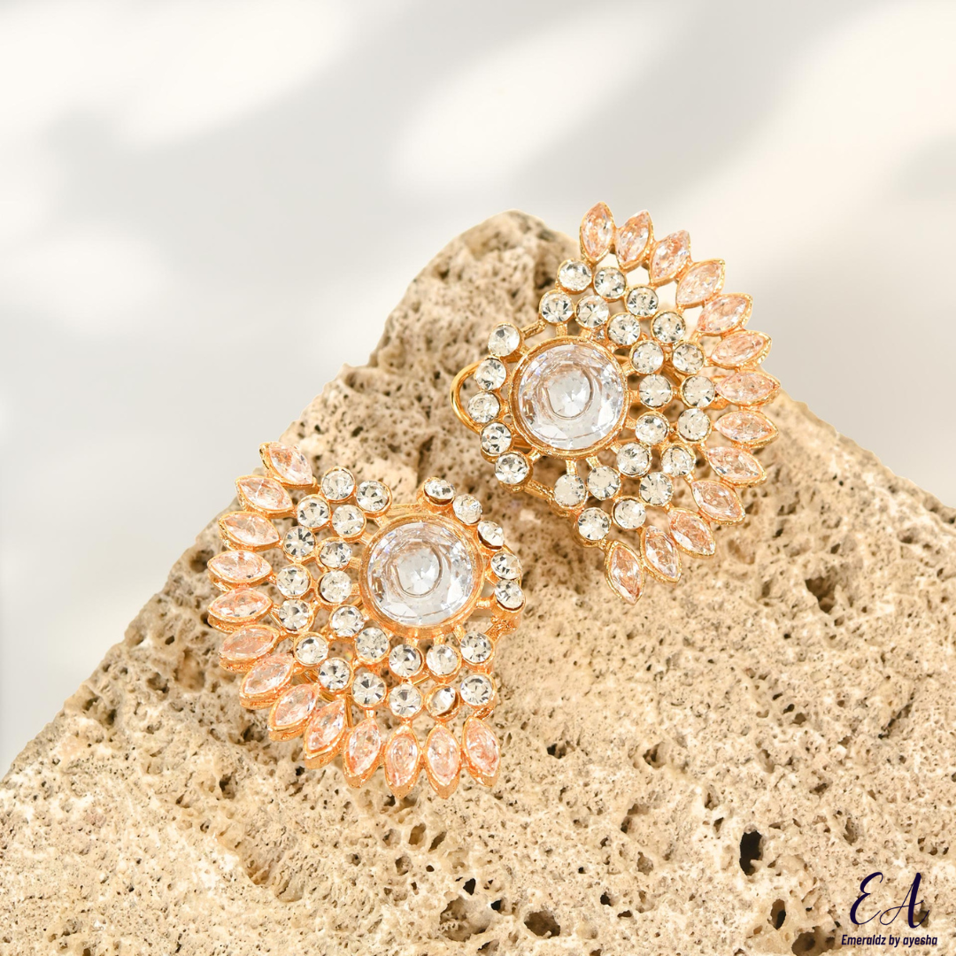 Mahnoor earrings (champagne)