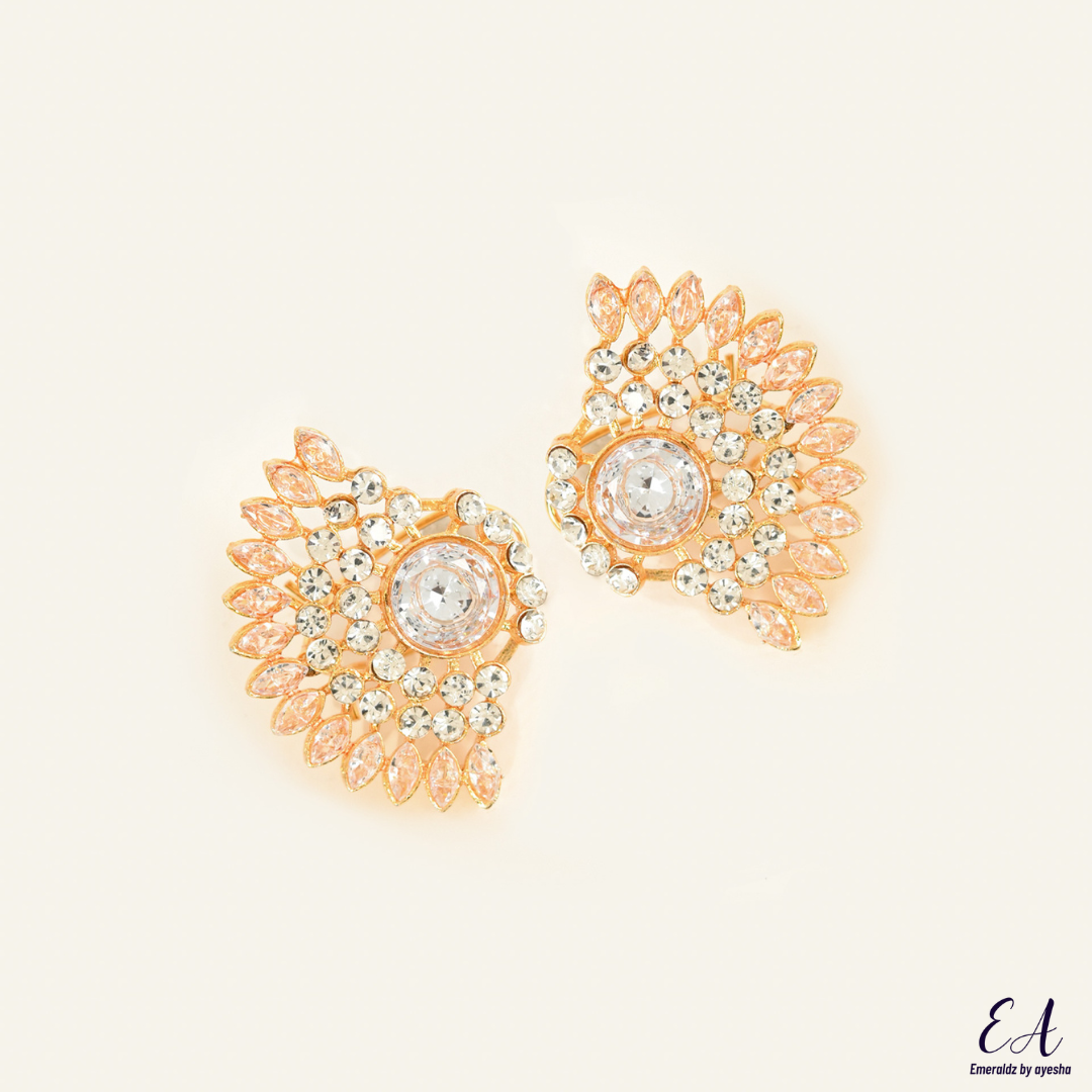 Mahnoor earrings (champagne)