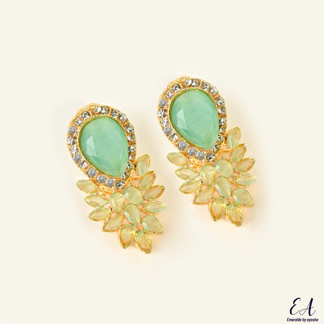Inaya earrings (mint)