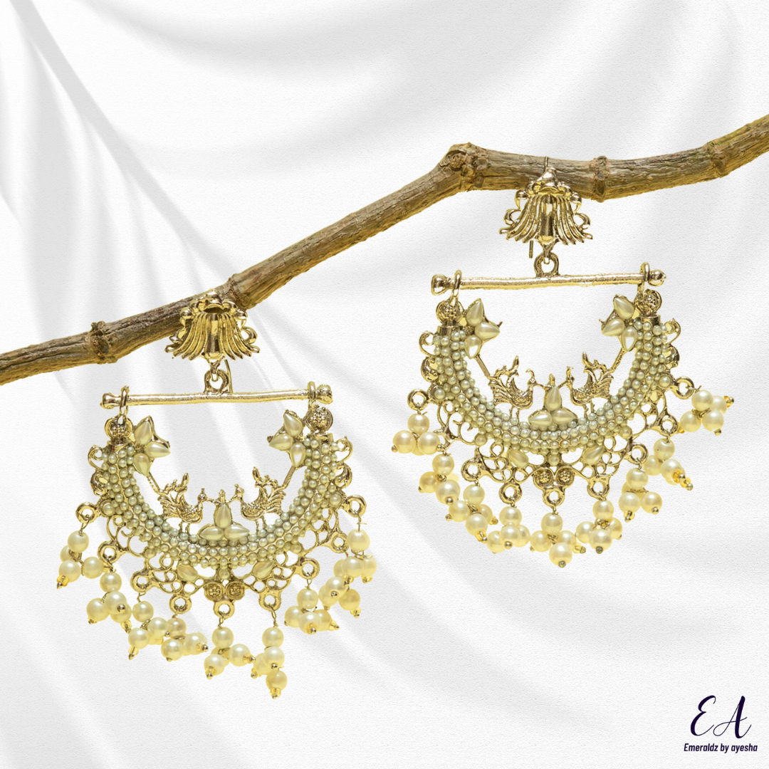 Husna earrings (silver)