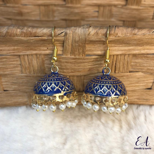 Meena Jhumkay (blue)
