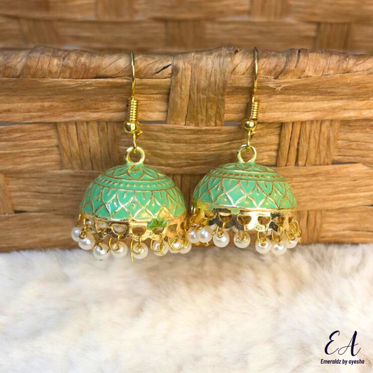 Meena Jhumkay (mint)