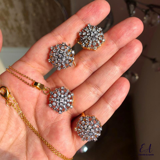 Zeenat pendant set