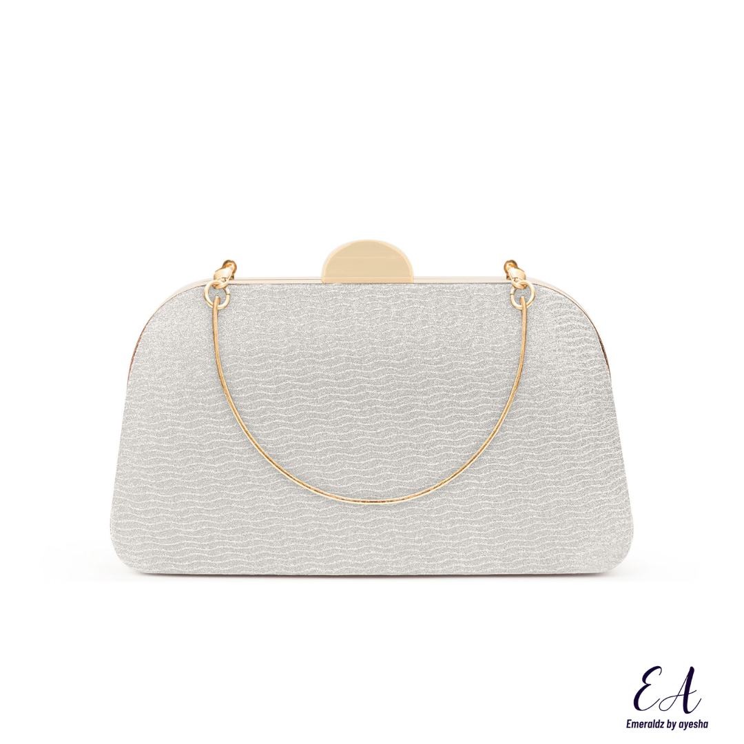 Opal Clutch (silver)