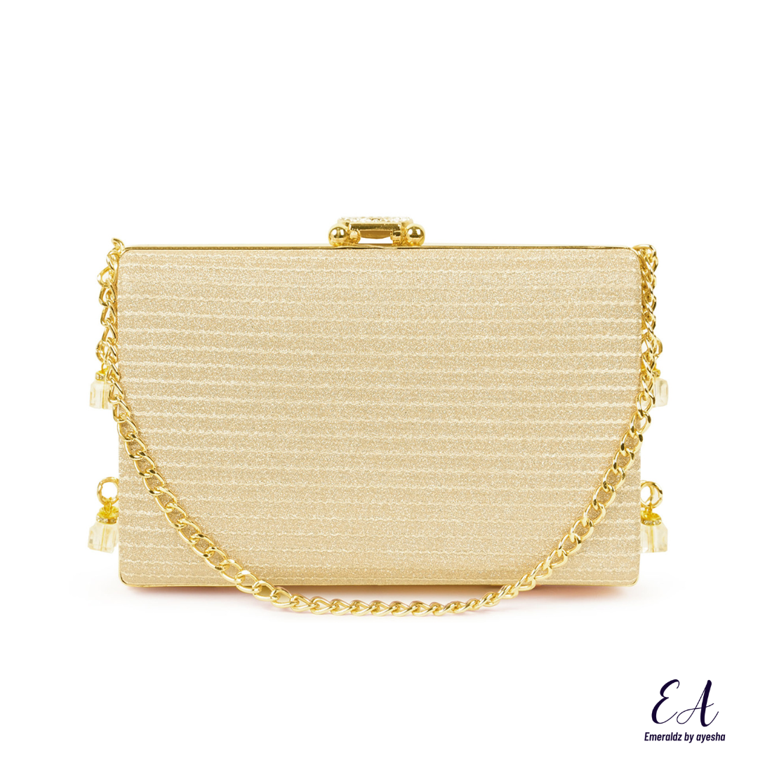 Aria Clutch (gold)