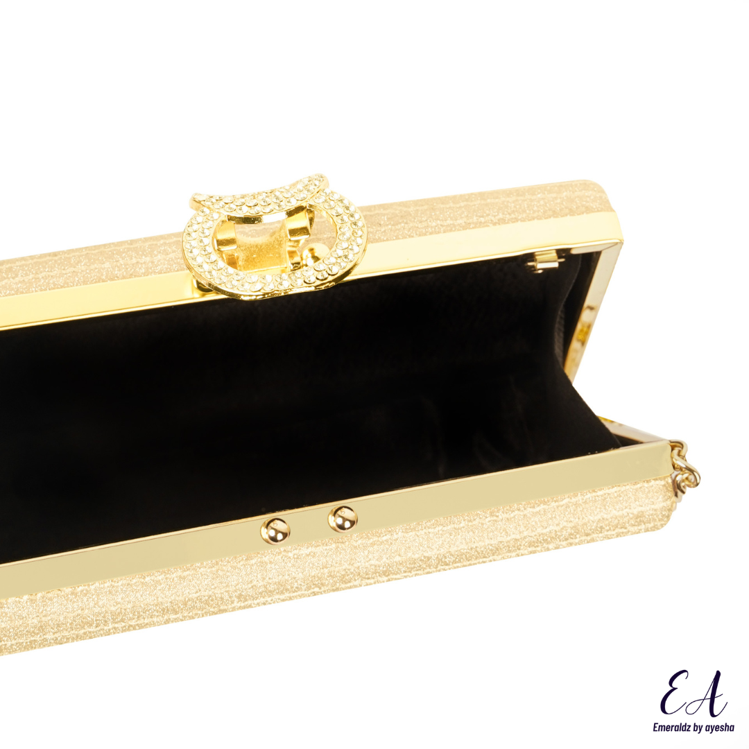 Aria Clutch (gold)