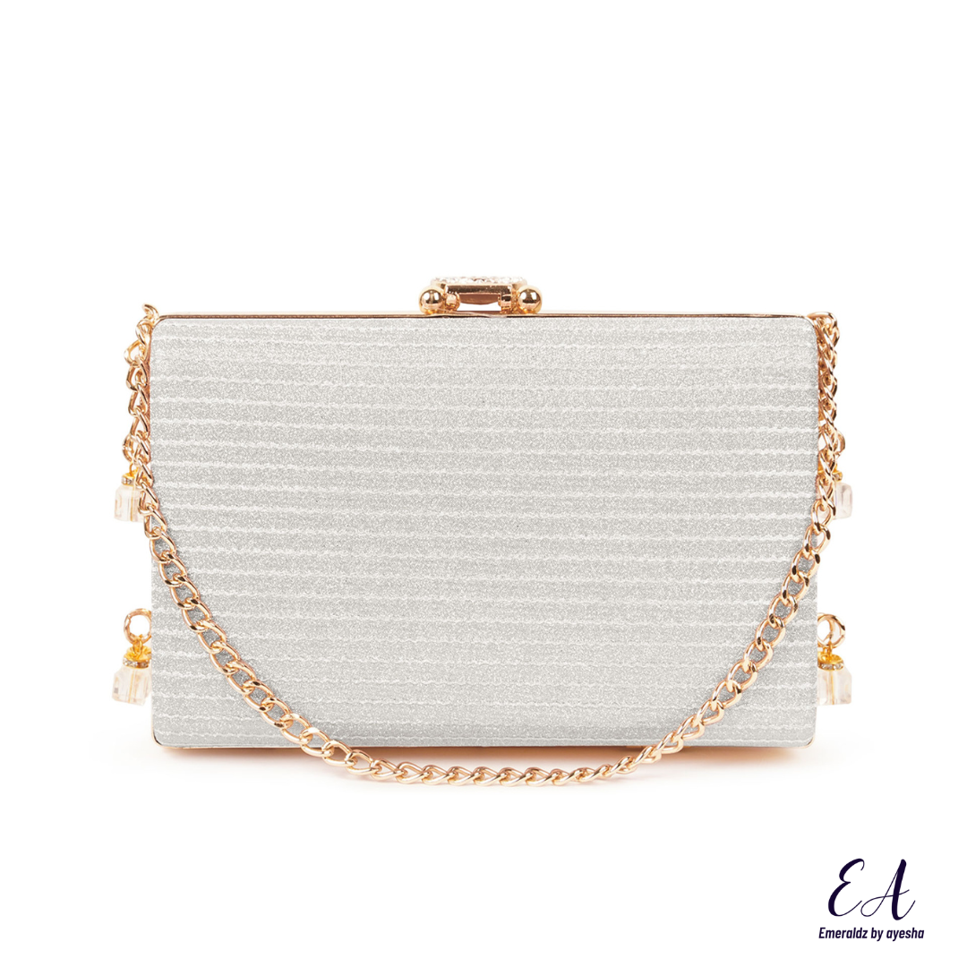 Aria Clutch (silver)