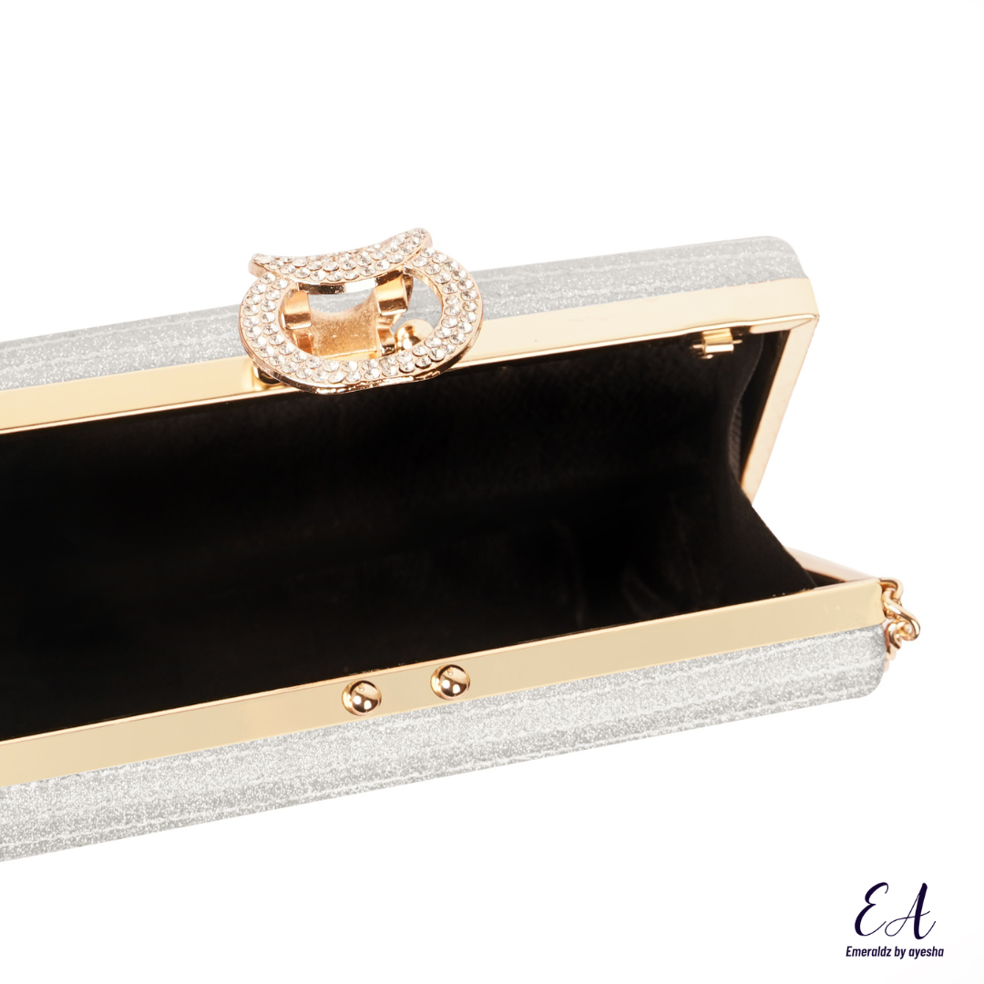 Aria Clutch (silver)