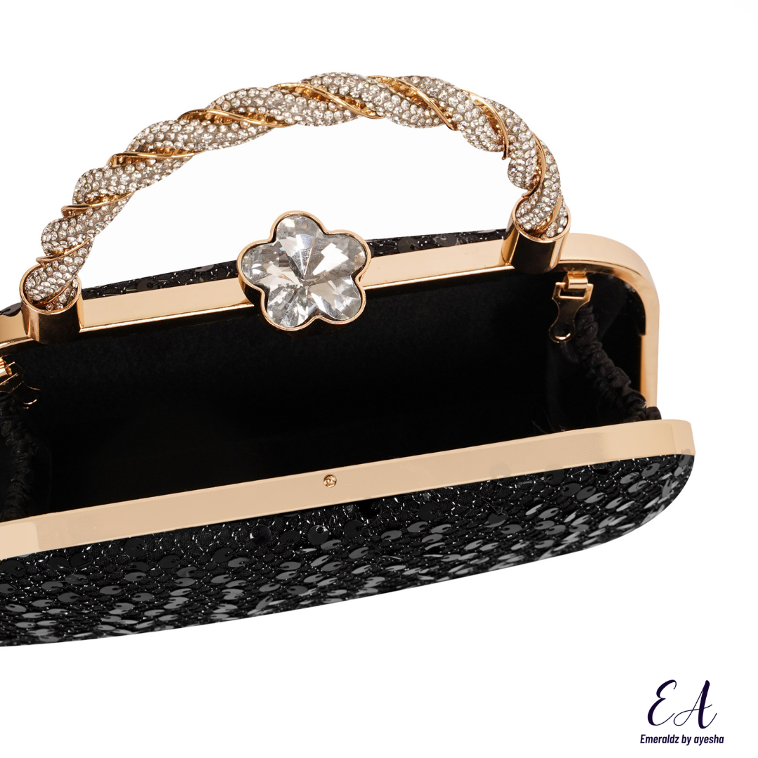 Stardust Clutch (black)