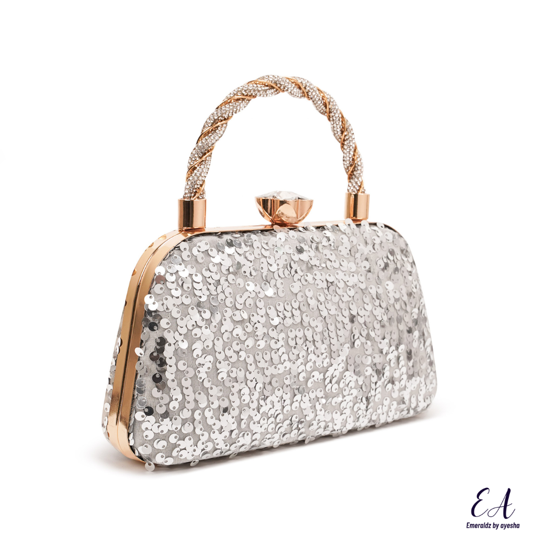 Stardust Clutch (silver)