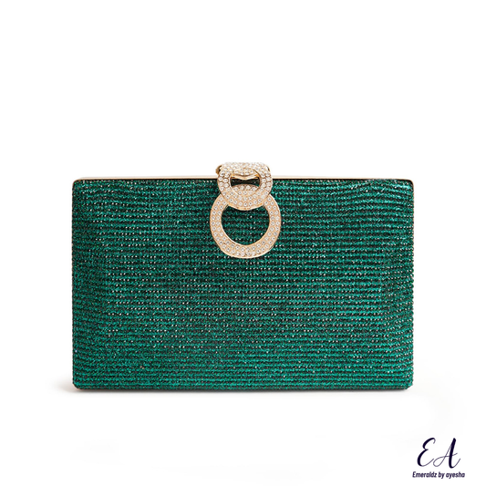 Aria Clutch (green)