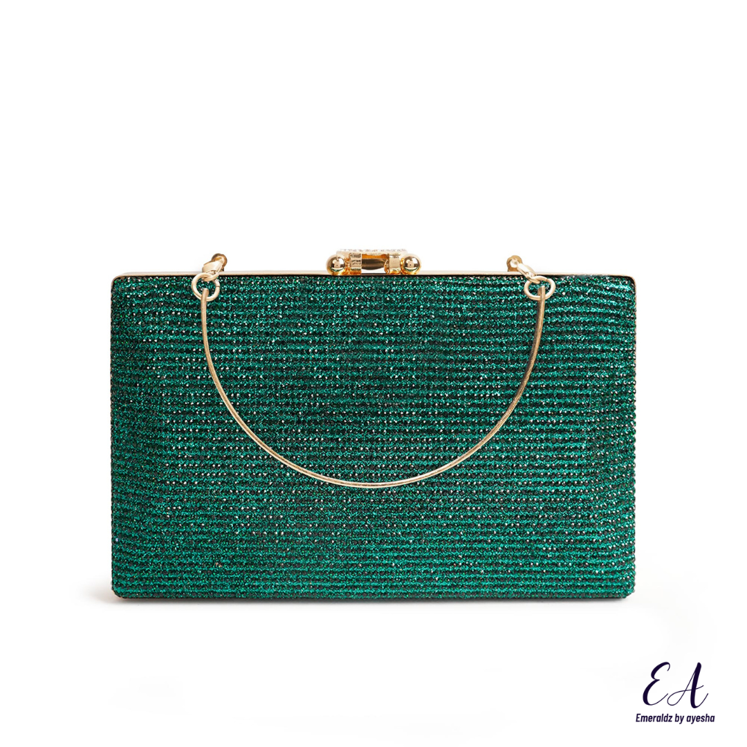 Aria Clutch (green)