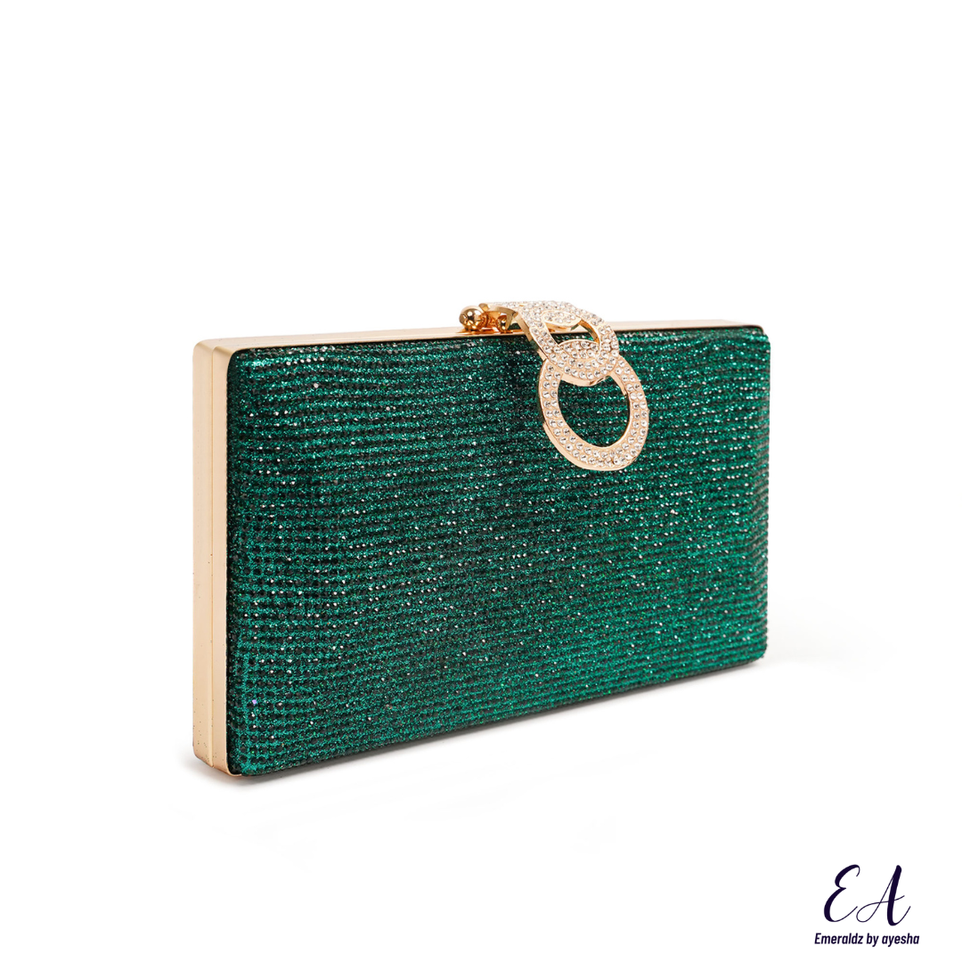 Aria Clutch (green)