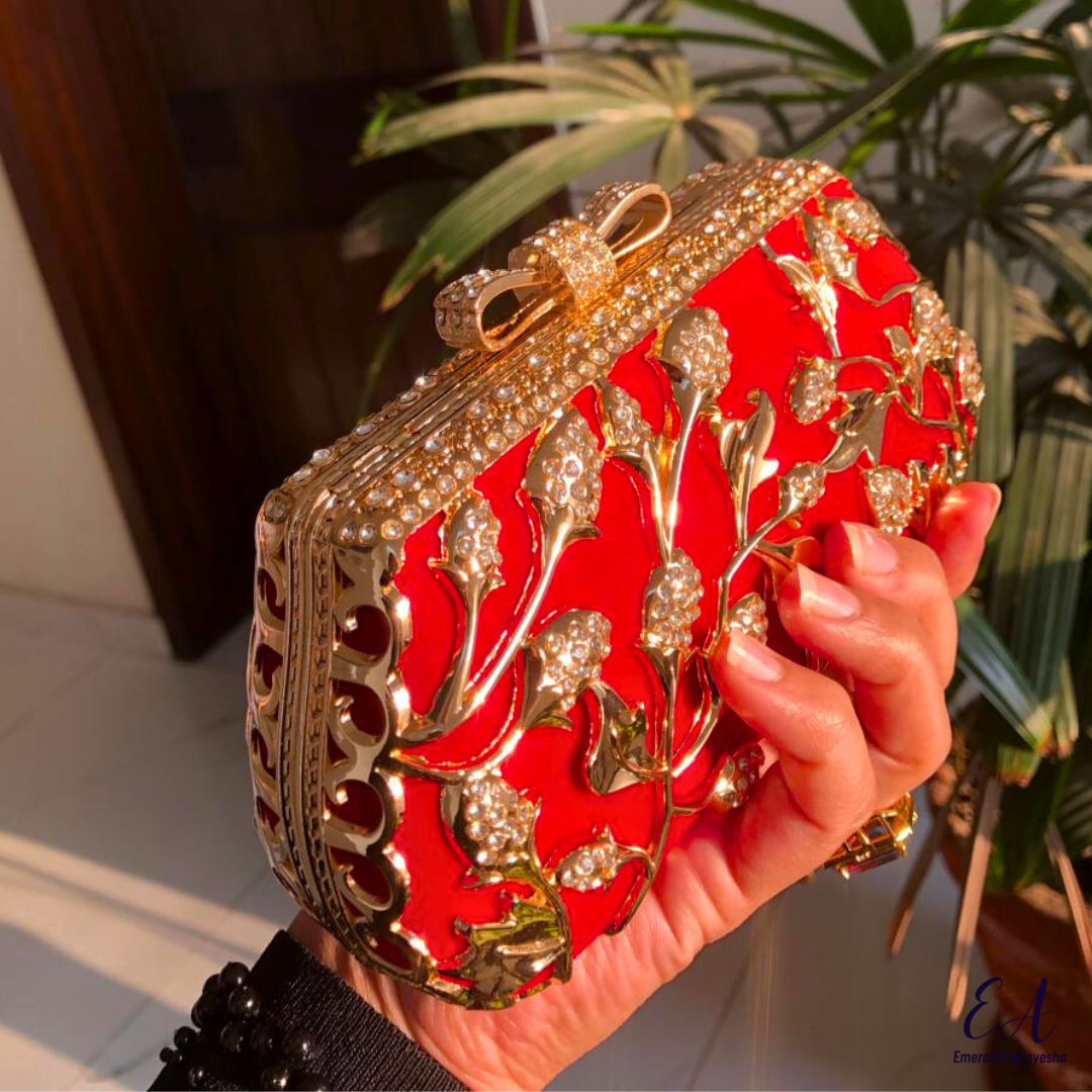 Rosaline Bridal Clutch