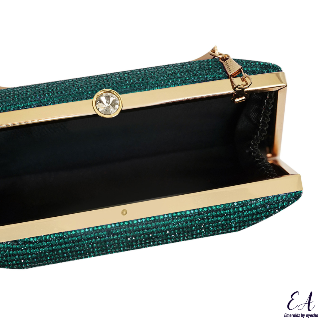 Celeste Clutch (green)