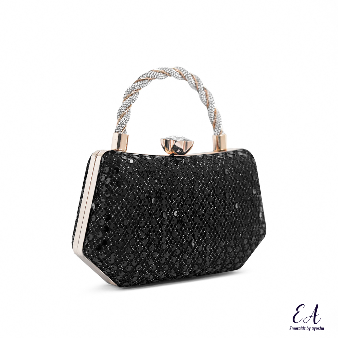 Stardust Clutch (black)