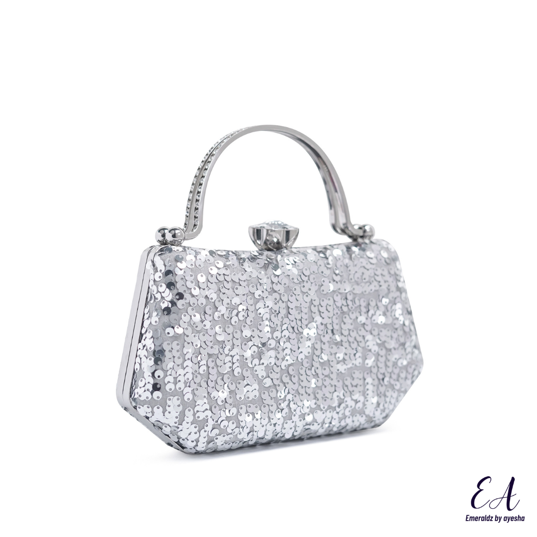 Stardust Clutch (silver)