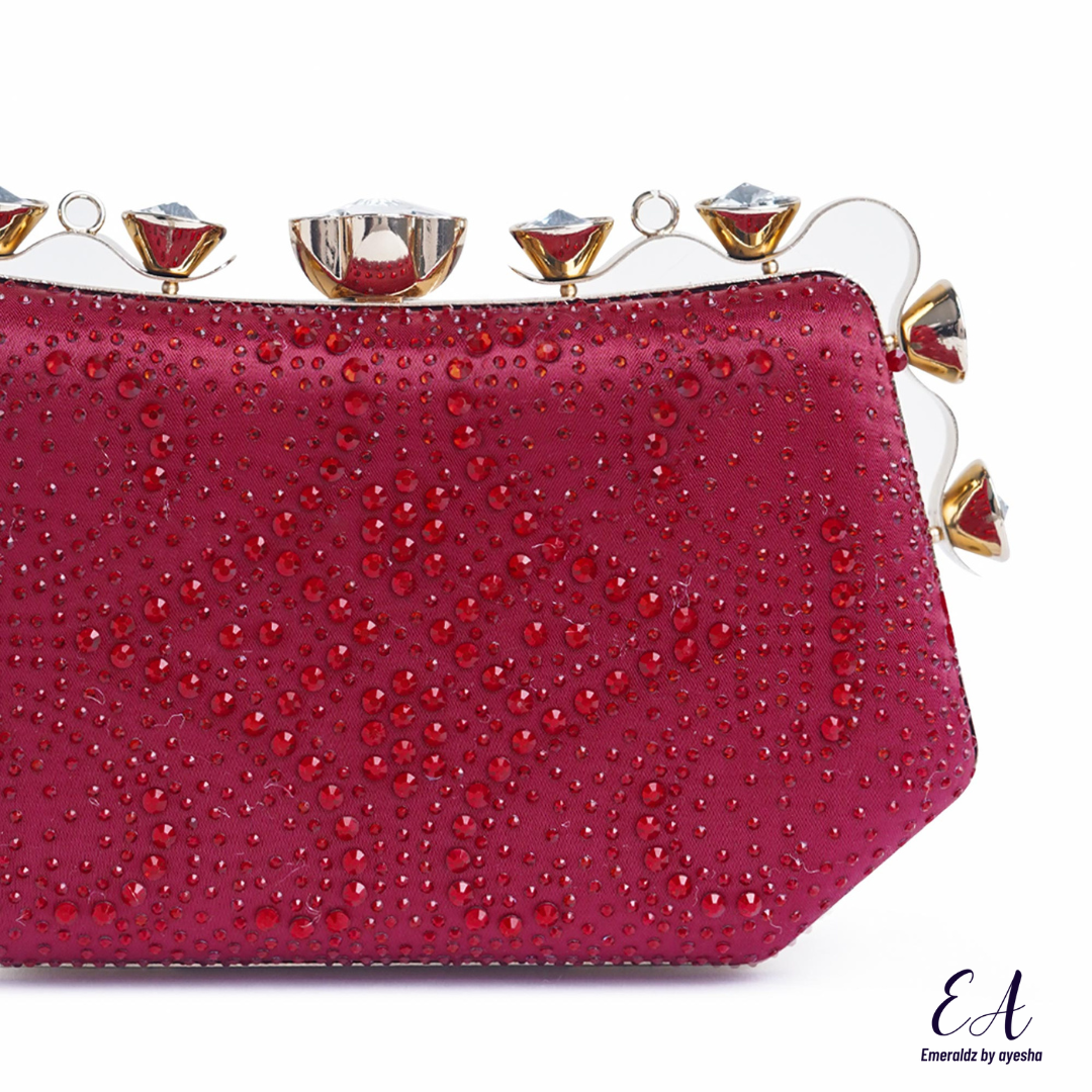 Lily Clutch (red)