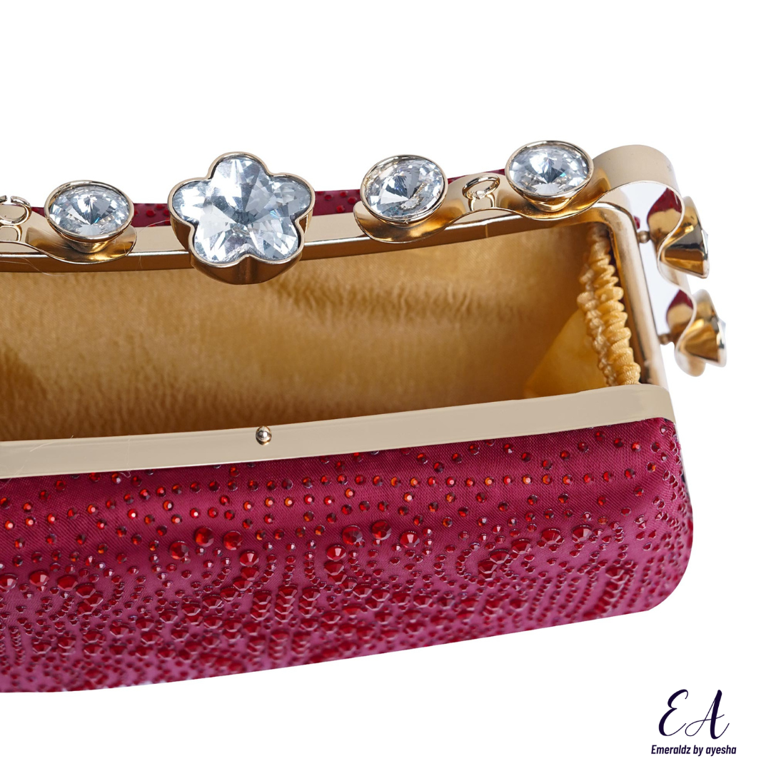 Lily Clutch (red)