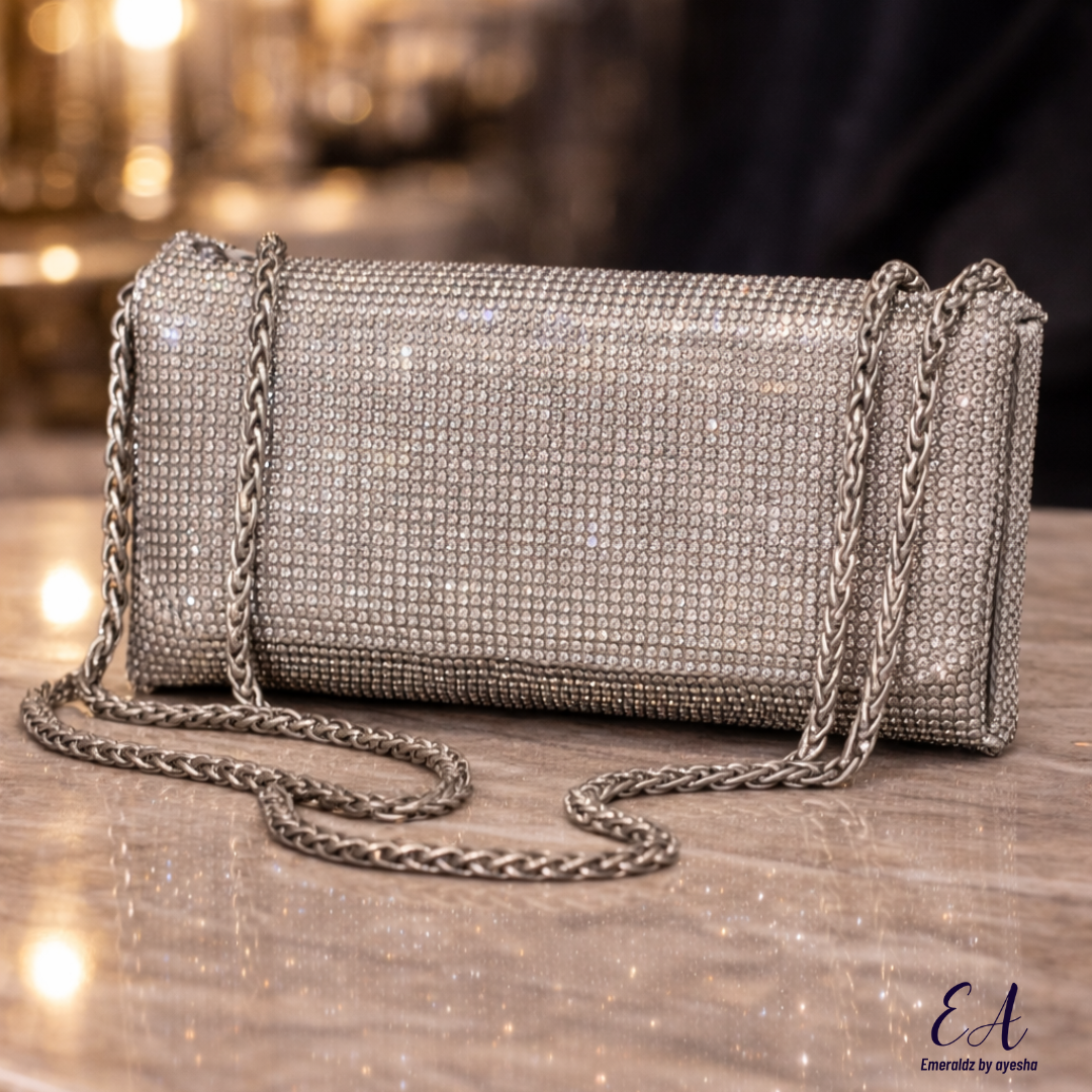Emily Clutch (silver)
