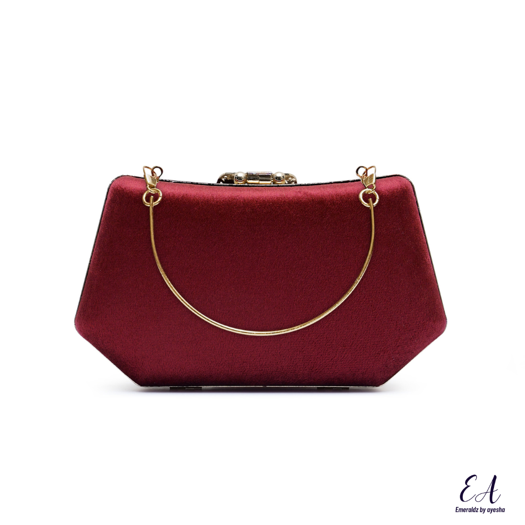 Amy Clutch (maroon)