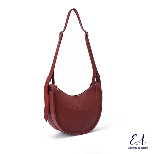 Luna shoulder bag (cherry)