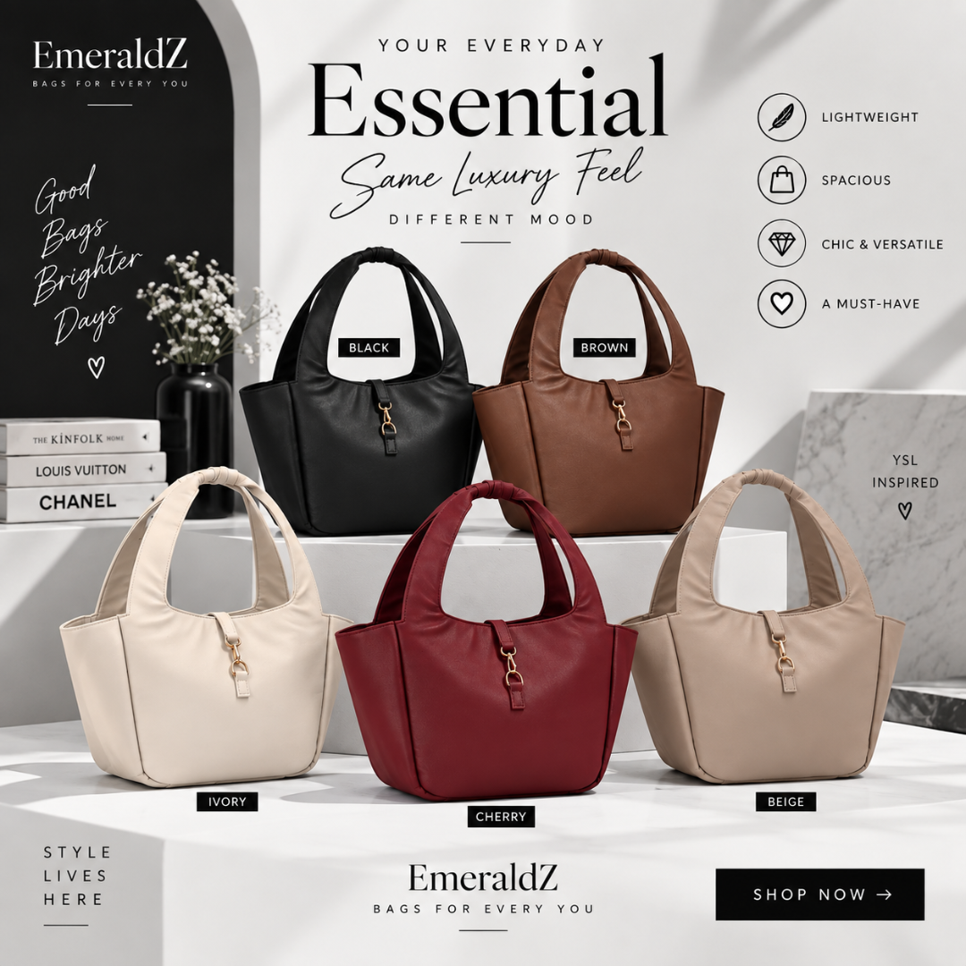 Elara Tote Bag (cherry)