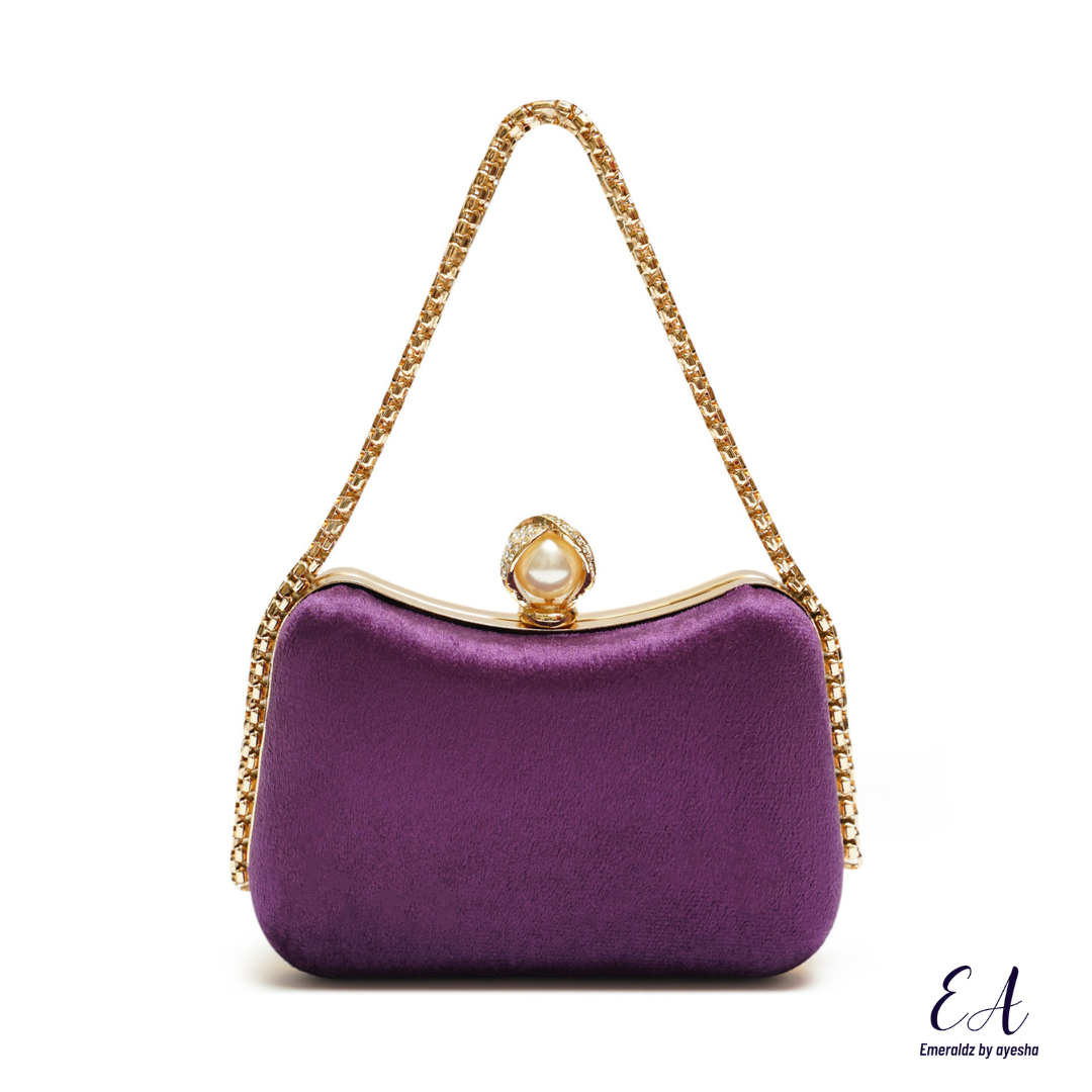 Mia Clutch (purple)