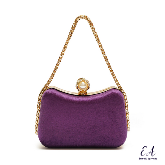 Mia Clutch (purple)