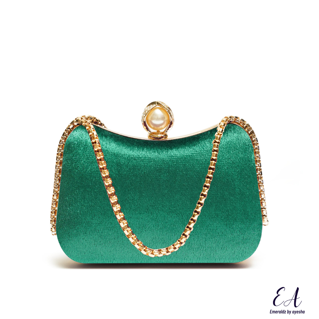 Mia Clutch (green)