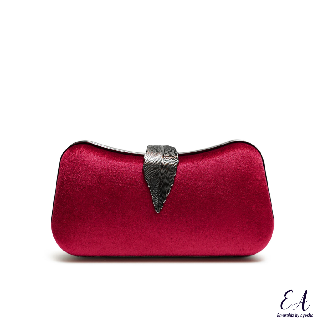 Alice Clutch (red velvet)