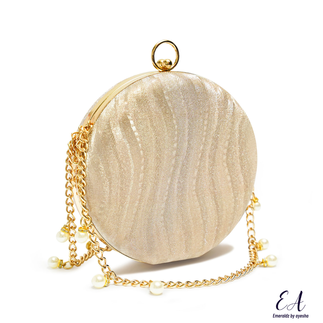 Bianca Chain Clutch (gold)