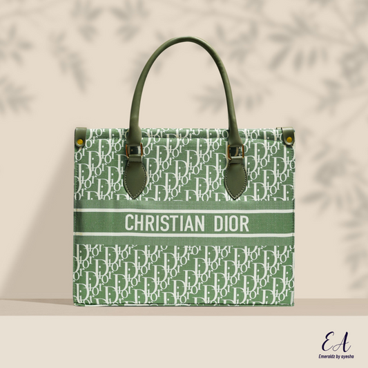 Christian Tote Bag (light green)