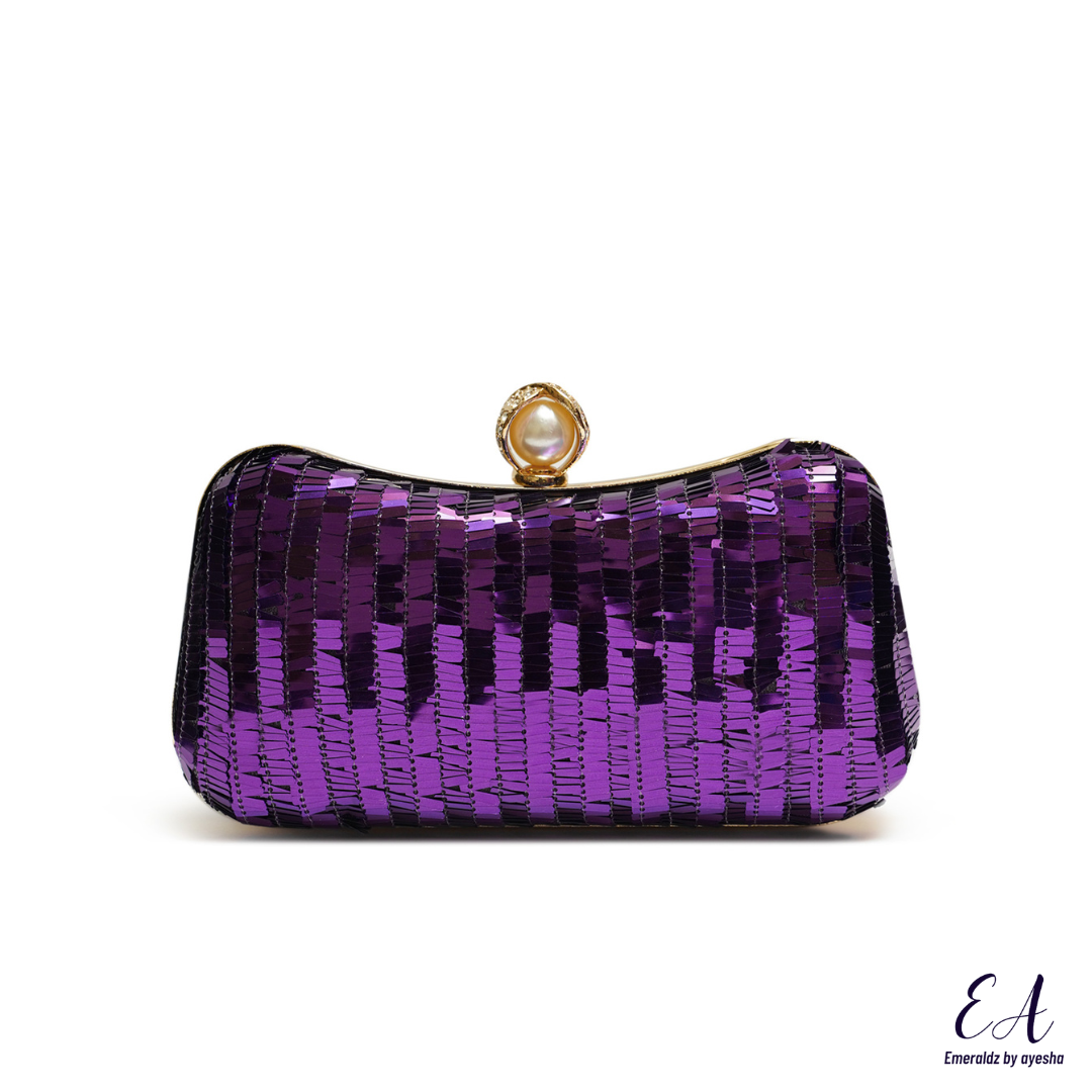 Stardust Clutch (purple)