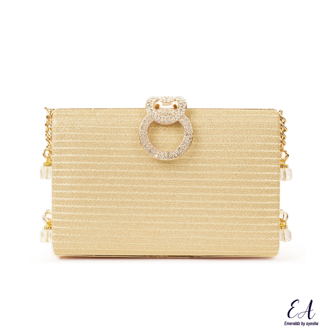 Aria Clutch (gold)