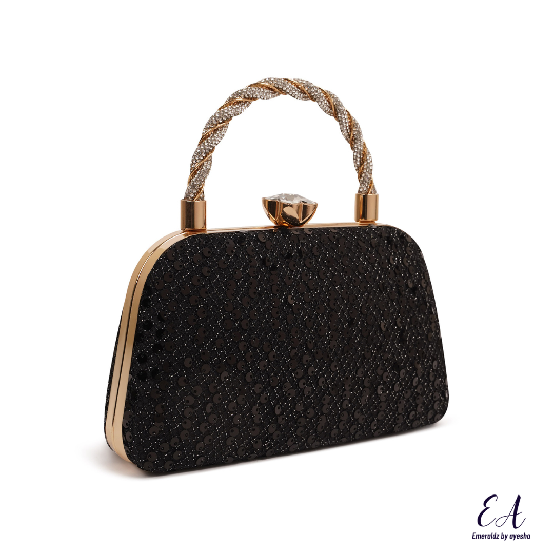 Stardust Clutch (black)