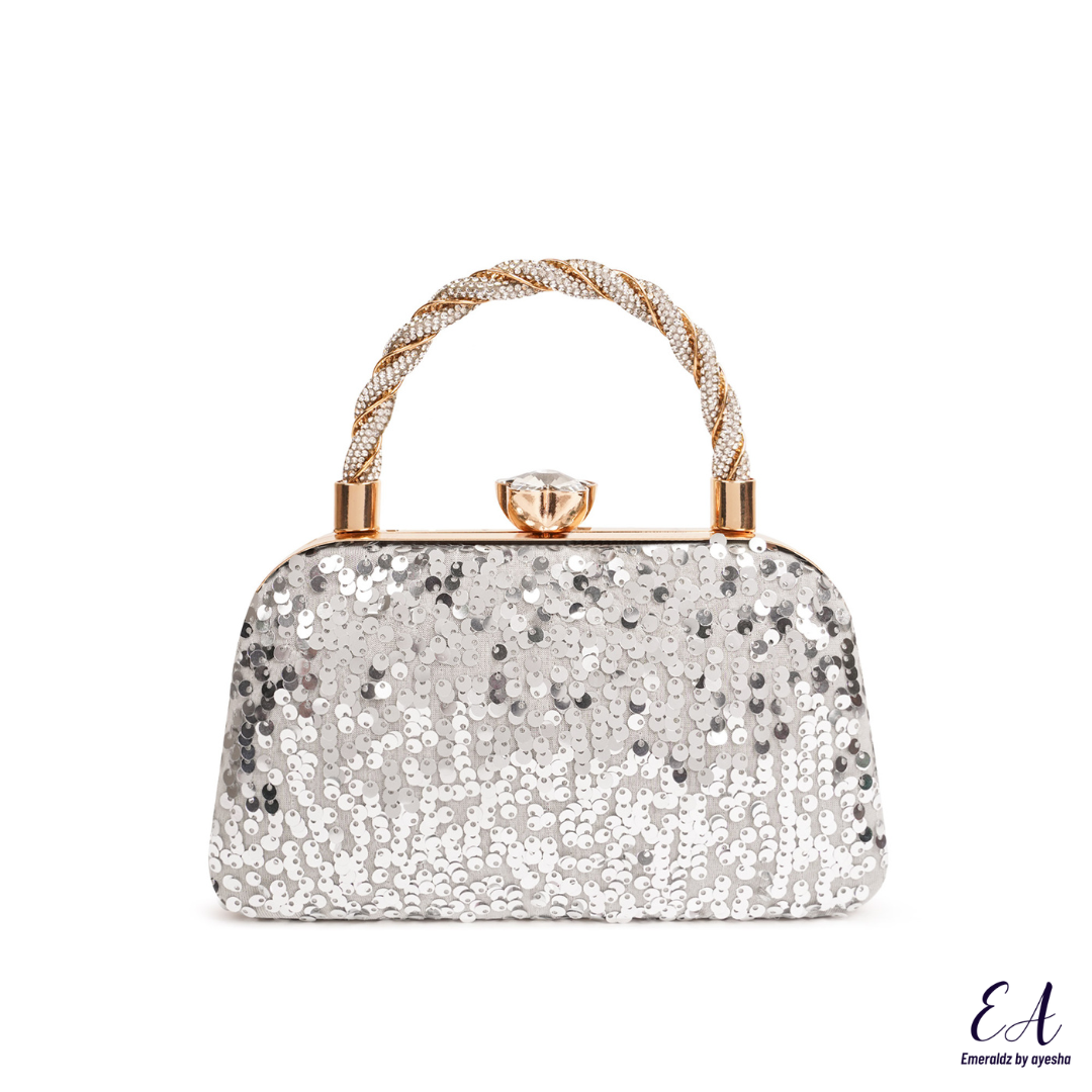 Stardust Clutch (silver)