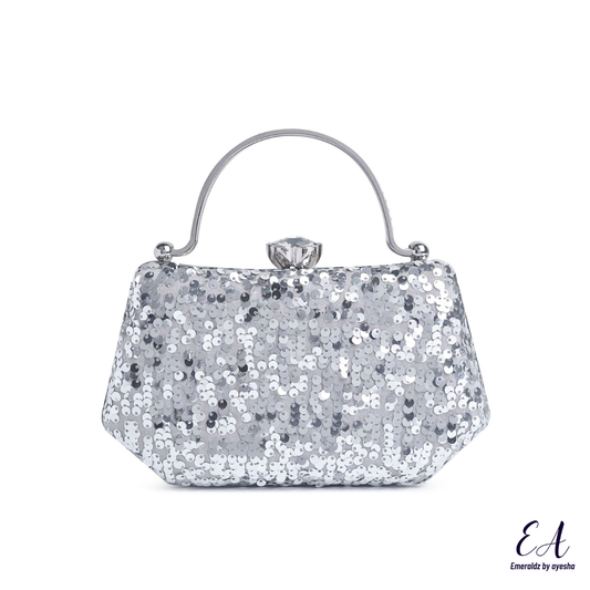Stardust Clutch (silver)