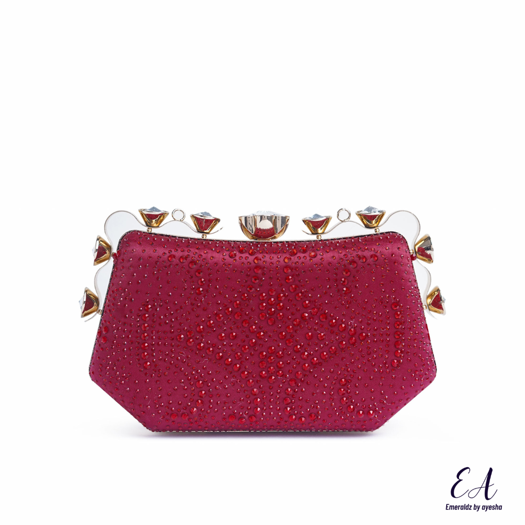 Lily Clutch (red)