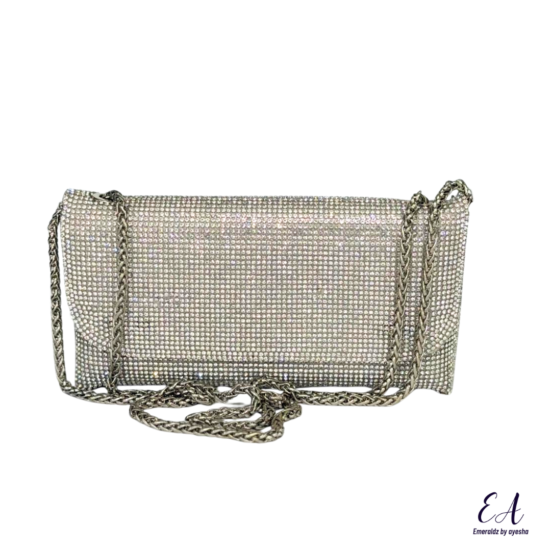 Emily Clutch (silver)