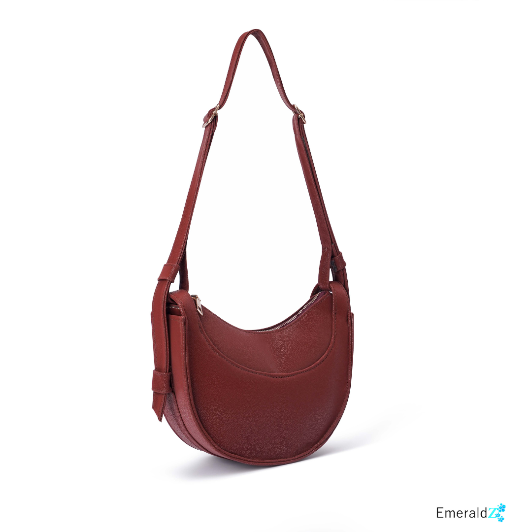 Luna shoulder bag (cherry)