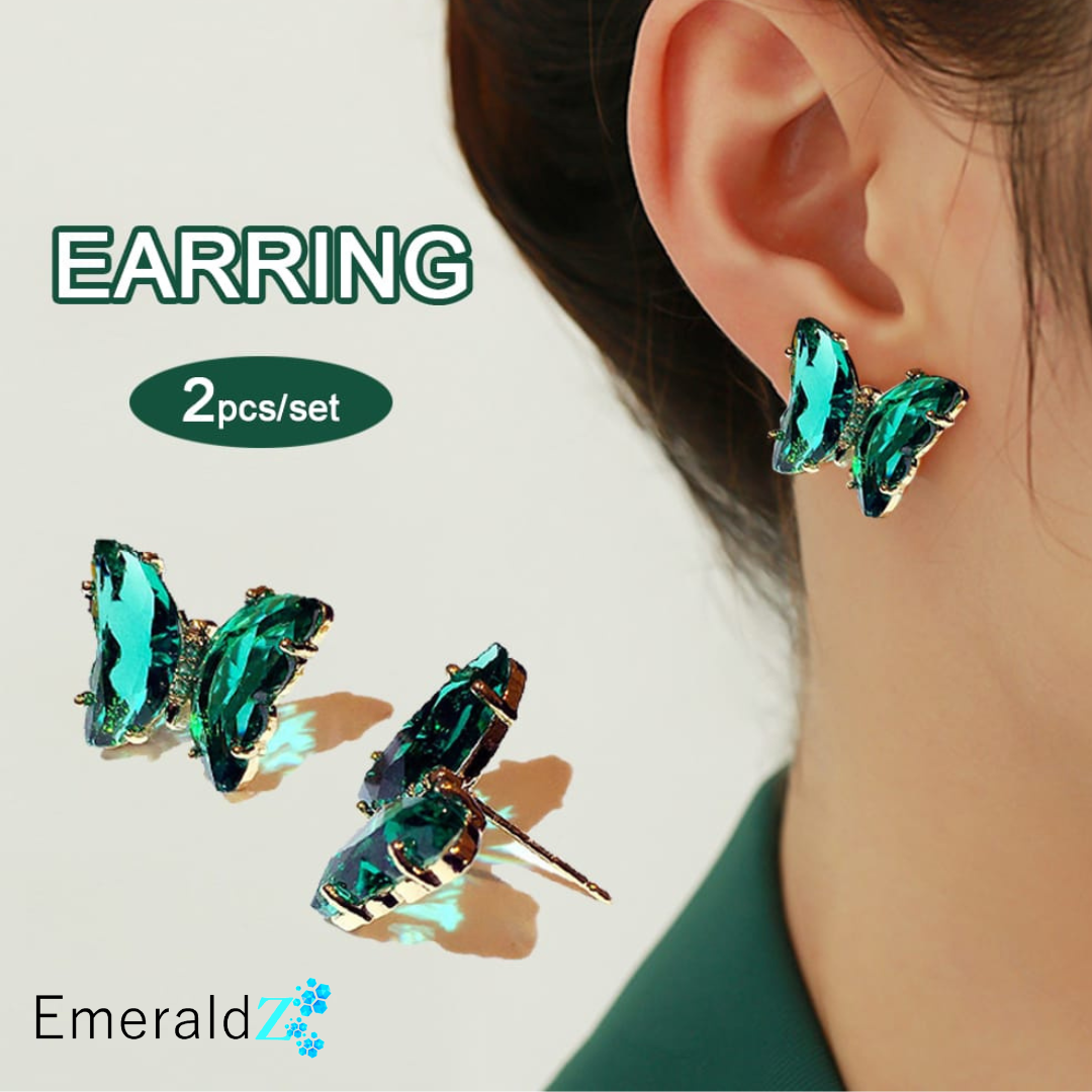 Anna Earrings (green)