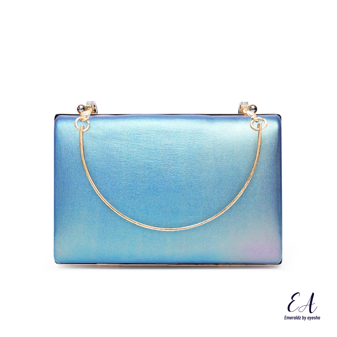 Tiffany Clutch (blue multi)