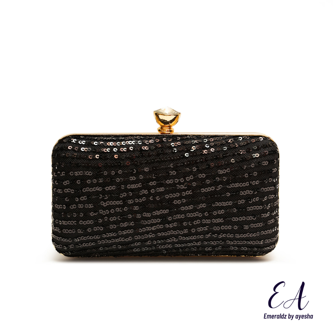Stardust Clutch (black)