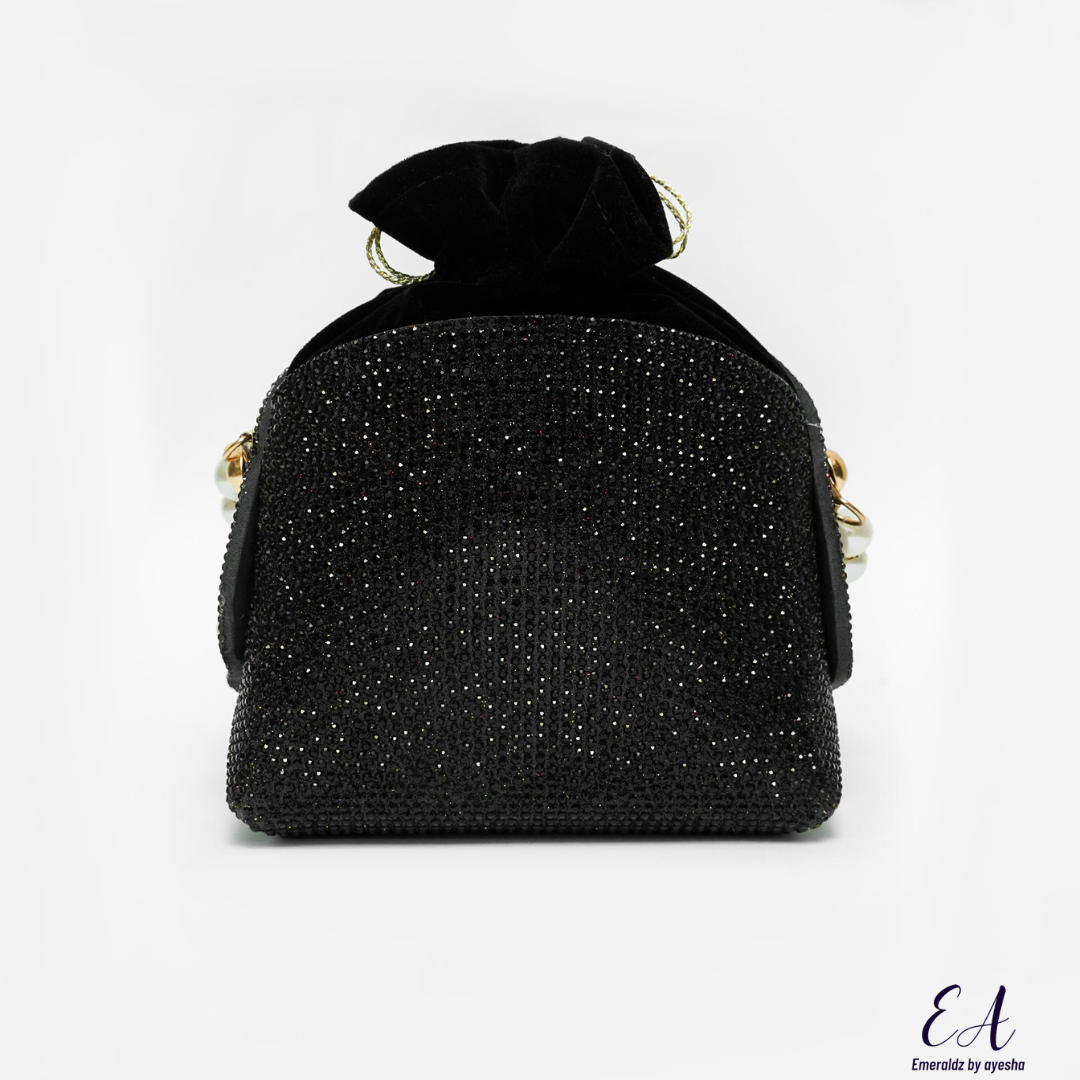 Bella Potli Clutch (black)