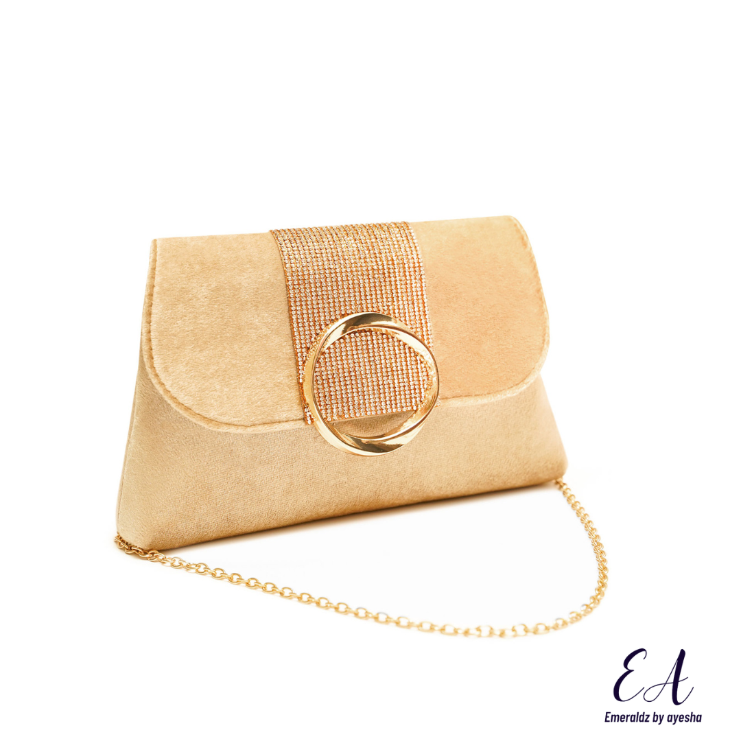 Emily Clutch Bag (beige)