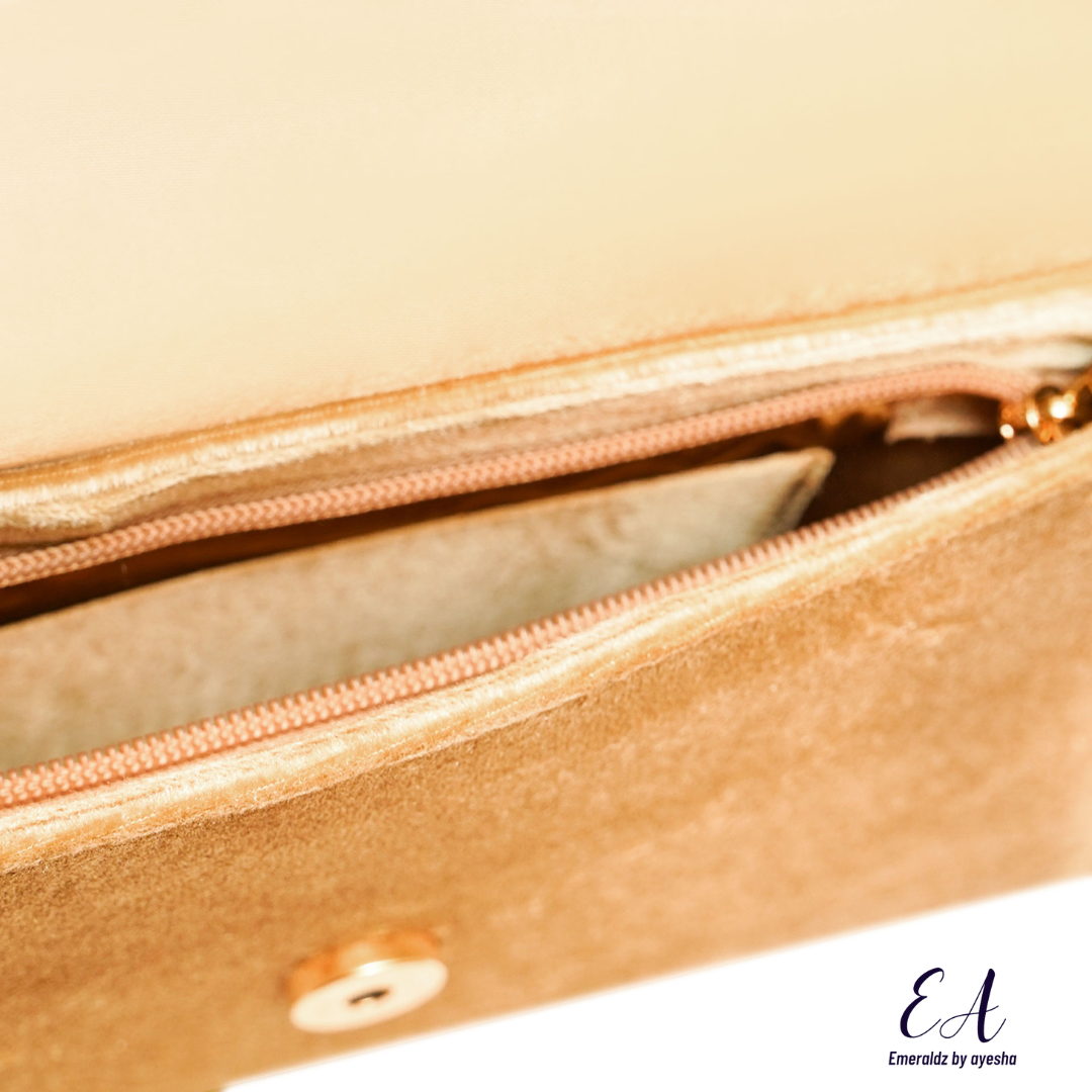 Emily Clutch Bag (beige)