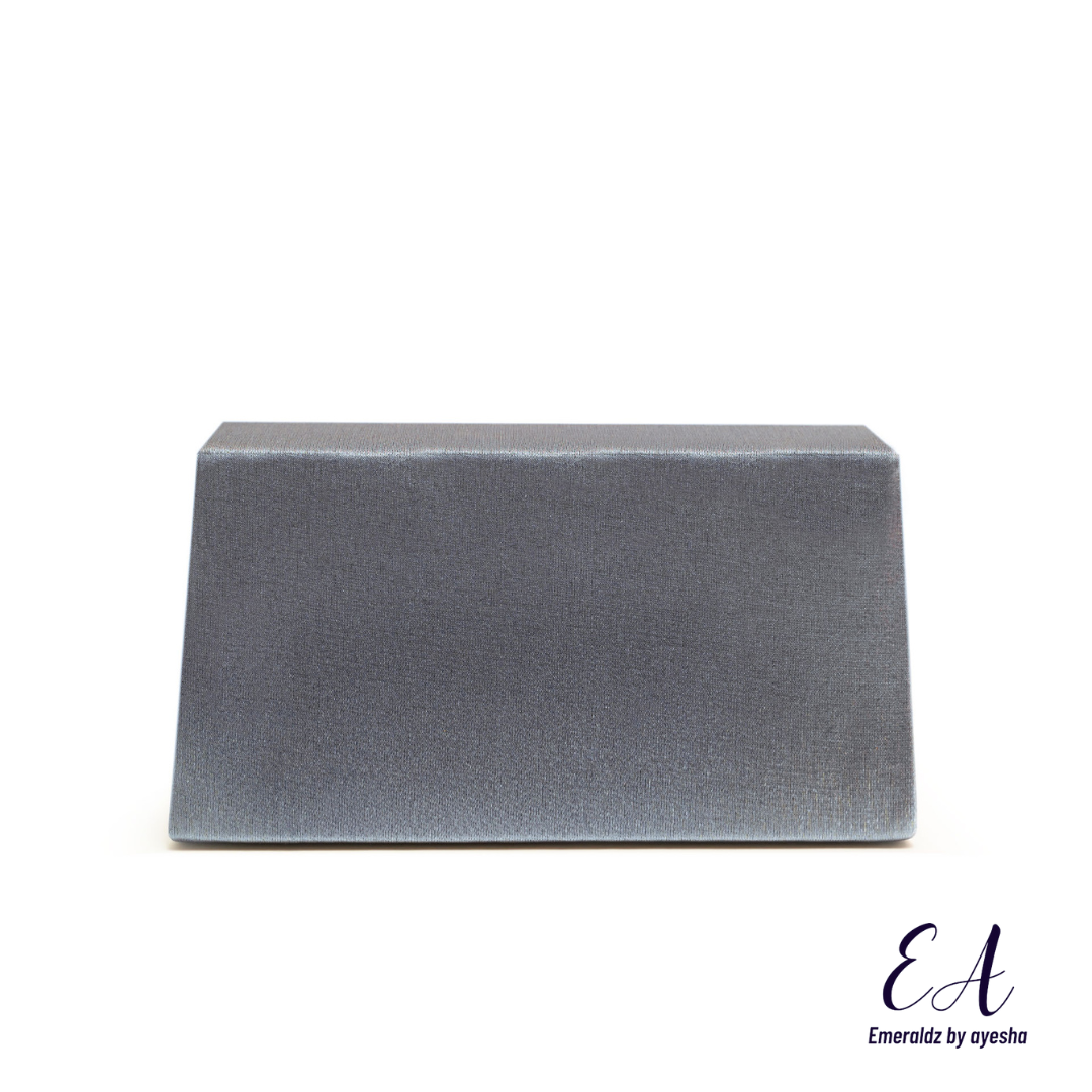 Scarlett Clutch Bag (silver)