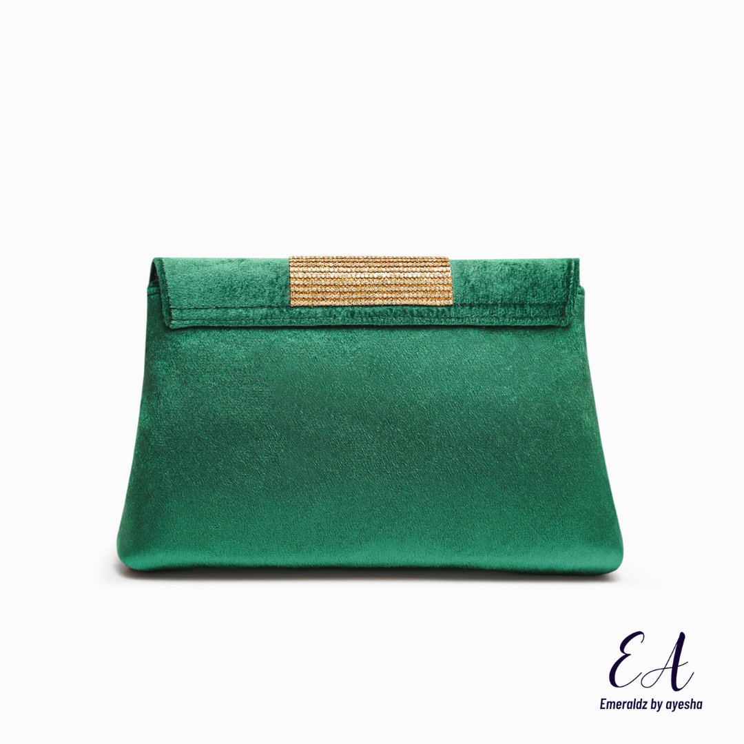 Emily Clutch Bag (green)