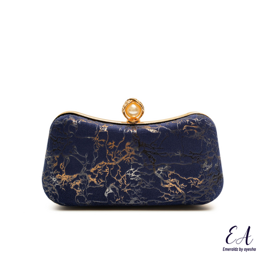 Fiona Clutch (Blue)